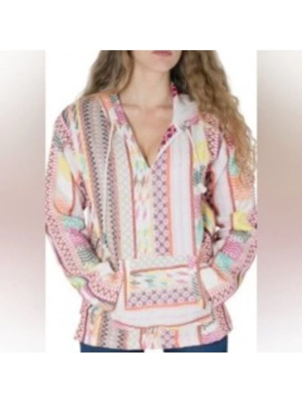 Beach by Exist Baja Pullover Hoodie Top